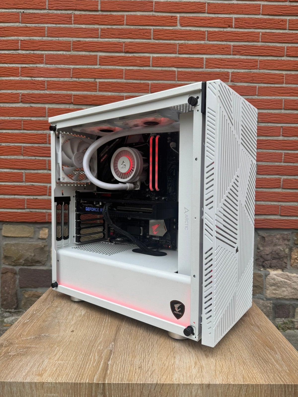 PC Gaming White – RTX 3070 / Ryzen 7 5700X3D, Informatique & Logiciels, Enlèvement, Comme neuf