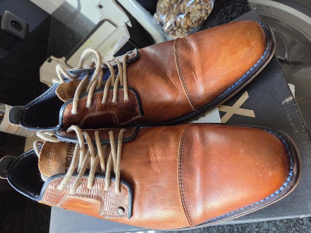 Bullboxer dress schoenen, Kleding | Heren, Ophalen, Bruin, Boots, Zo goed als nieuw