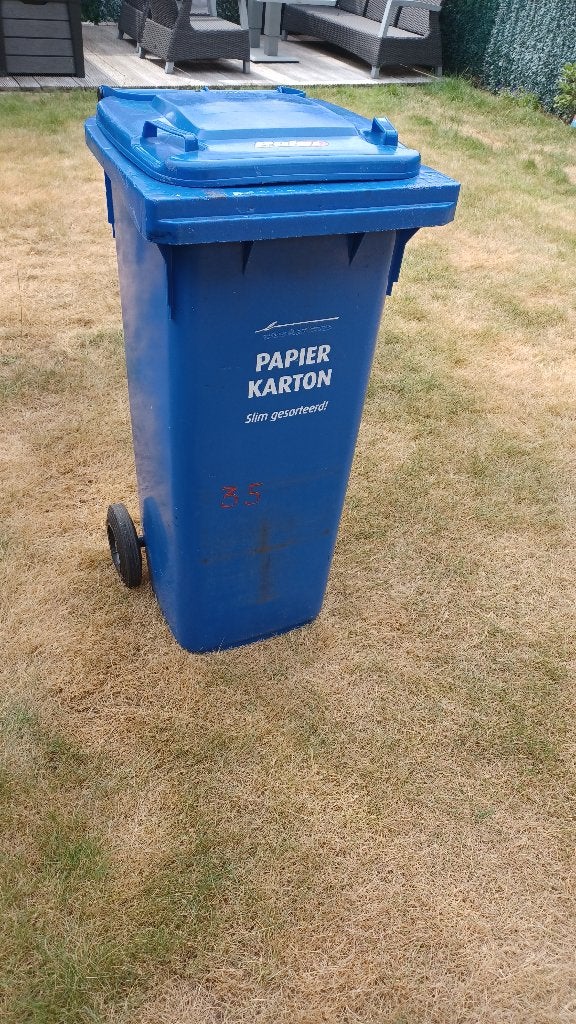 afvalcontainer 120 liter, Enlèvement