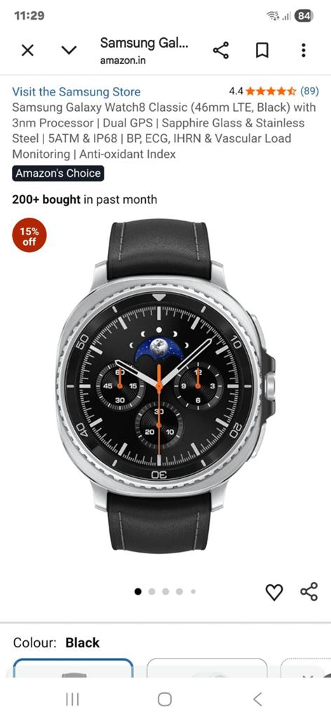 Samsung watch ultra of watch 8 classic (46 lte), Ophalen, Zo goed als nieuw, SAMSUNG