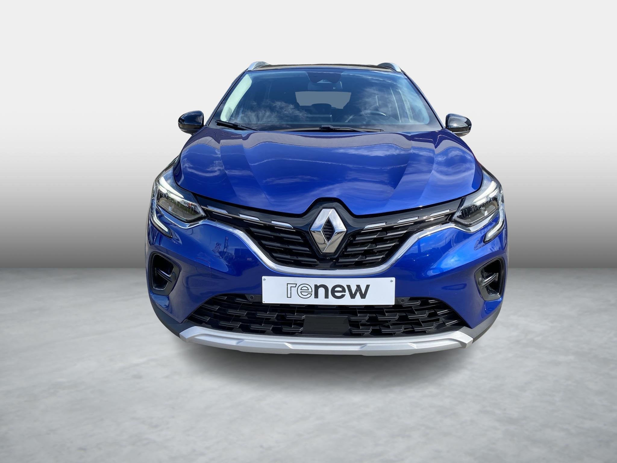 Renault Captur Intens E-Tech plug-in hybrid, Auto's, Renault, Gebruikt, 4 cilinders, 159 pk, Blauw
