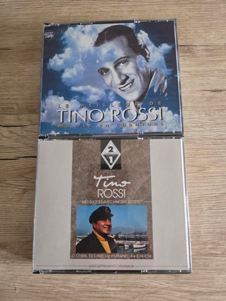 Dubbel-cd Tino Rossi 2€ per stuk, Ophalen