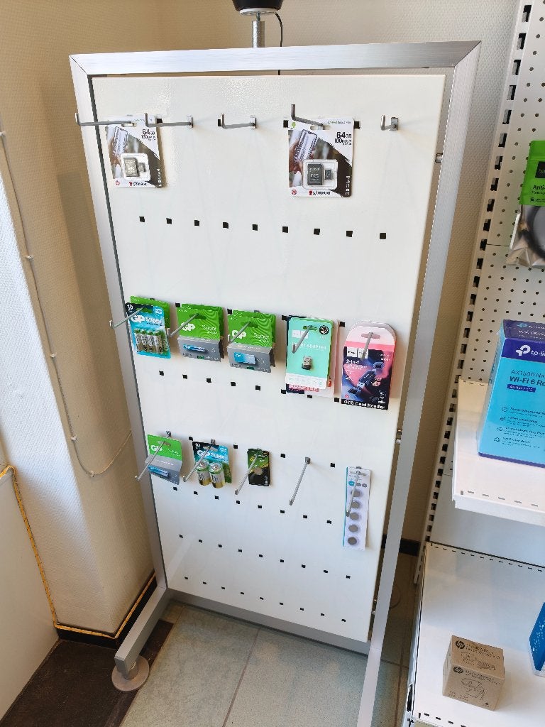 2x winkel rek, Ophalen