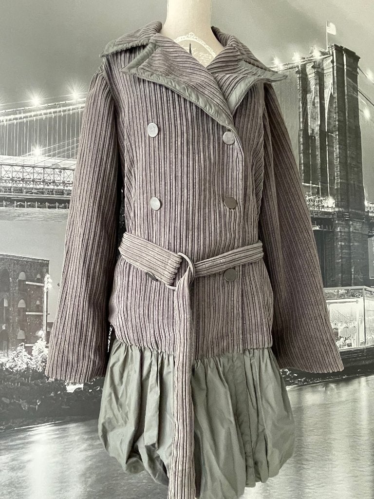 Lauren Vidal prachtig broekpak velours - 40-42, Kleding | Dames, Kostuum of Pak, Bruin, Verzenden, Maat 42/44 (L)