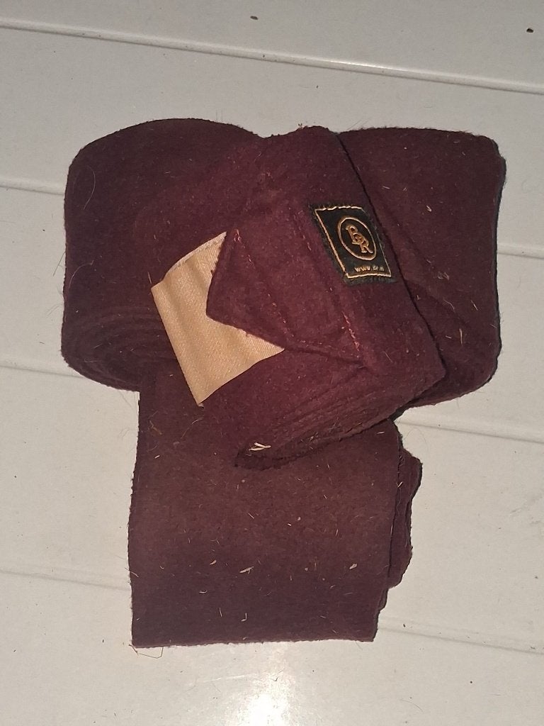 Fleece Bandages (SETS van 4) – BR, Picador, Global, Scapa, Rijden, Gebruikt, Bandages, Ophalen of Verzenden