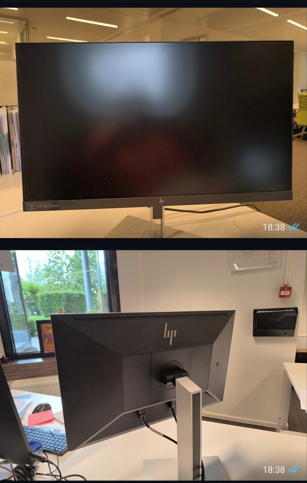 Hp beeldscherm, Computers en Software, Monitoren, Ophalen