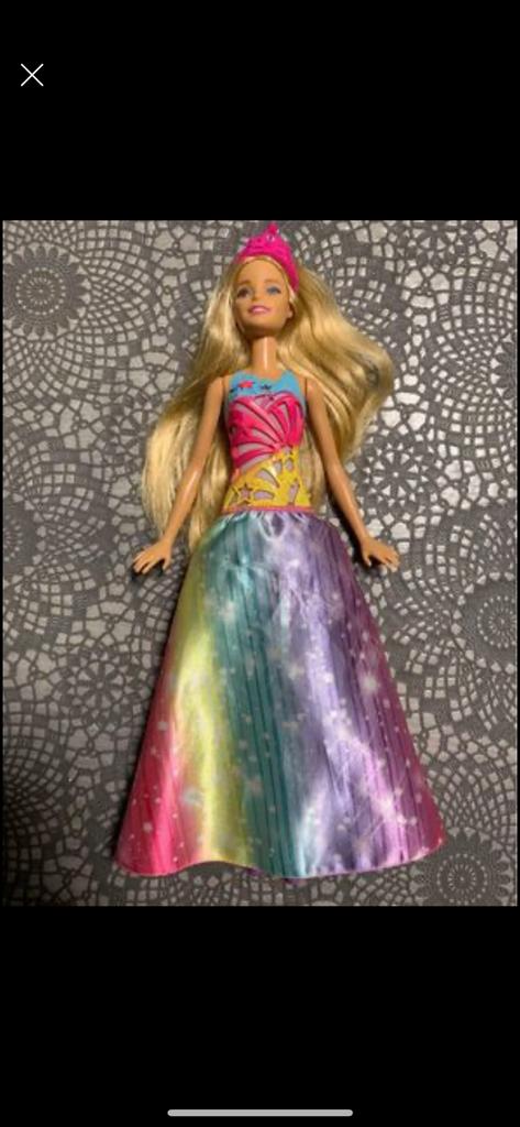 Barbie petit accro sur la robe, Ophalen, Gebruikt, Barbie