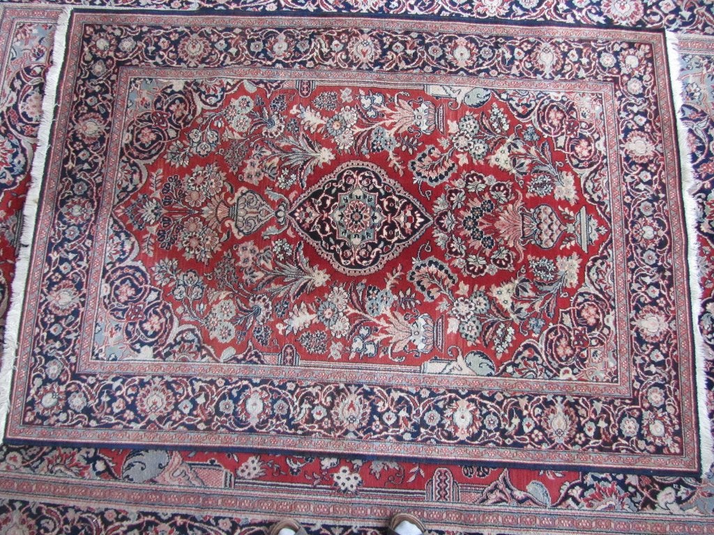 2 matchende tapijten, groot en klein...samarkand, Huis en Inrichting, Stoffering | Tapijten en Vloerkleden, Ophalen, Gebruikt