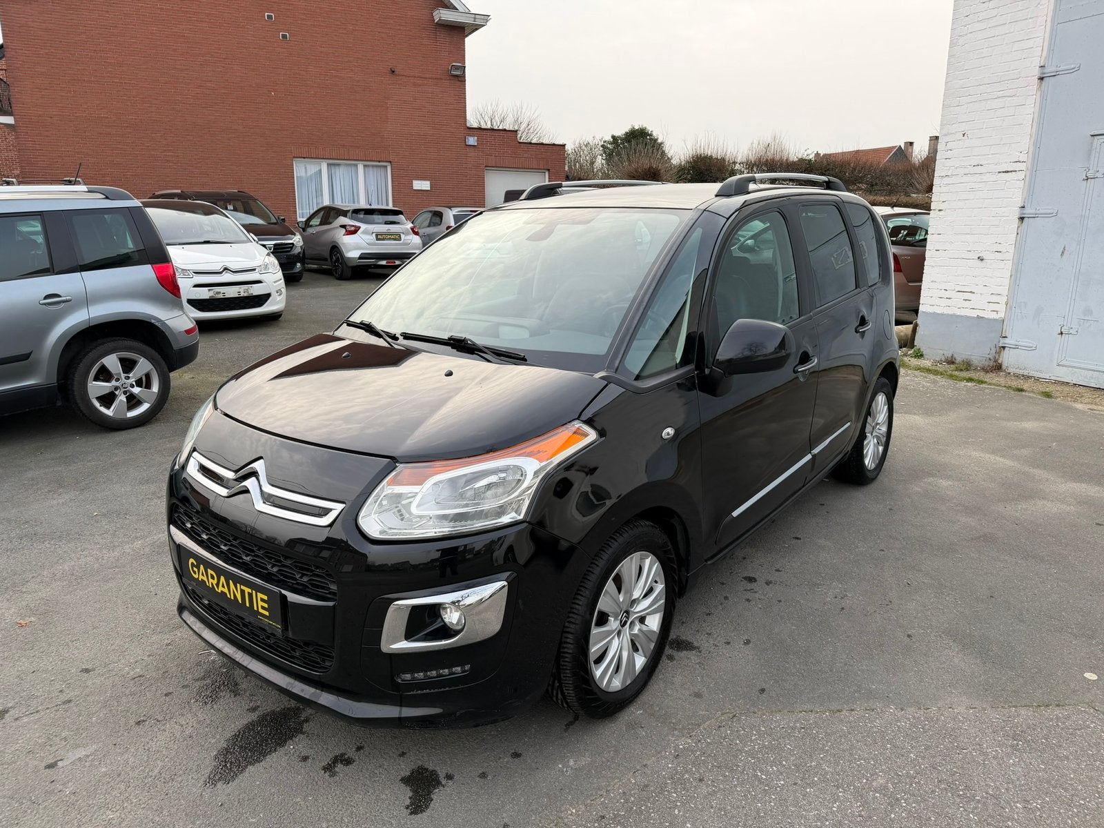 Citroen C3 Picasso 1.2 Exclusive Navi/Cruise/PDC/Camera, Cuir et Alcantara, Achat, Euro 6, Entreprise