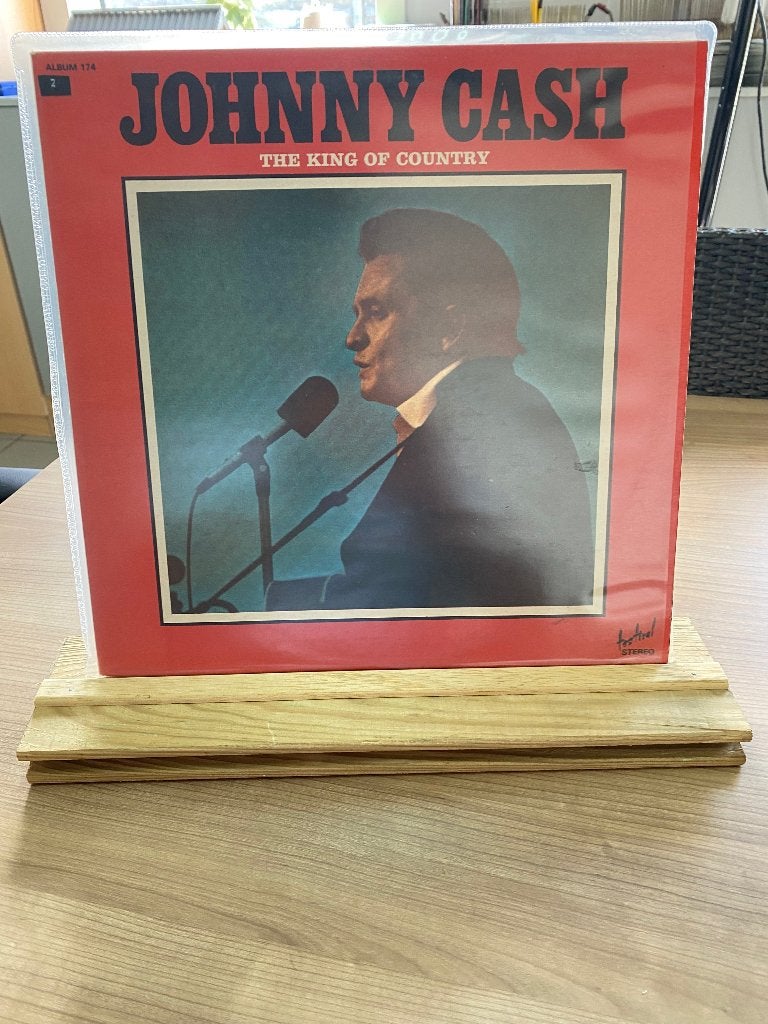 Lp dubbel van Johnny Cash, Cd's en Dvd's, Ophalen, LP, Gebruikt, Fotohoes