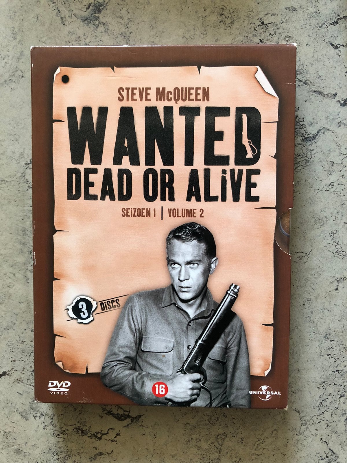 Steve McQueen Wanted dead or alive, Ophalen of Verzenden, Zo goed als nieuw