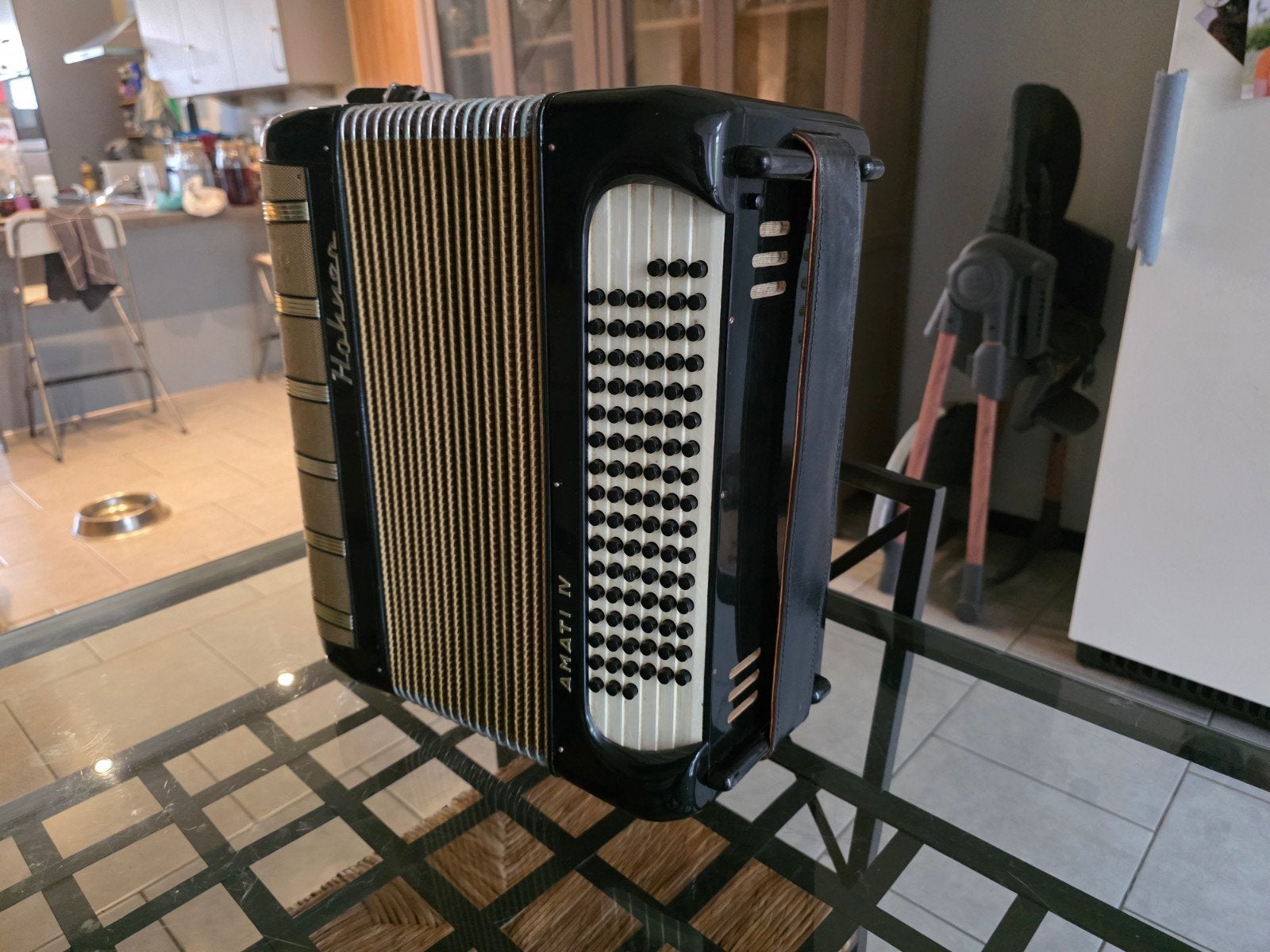 Accordéon Hohner Amati IV, Muziek en Instrumenten, Accordeons, Hohner