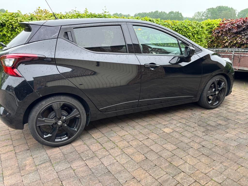 Nissan micra 1.0 sport, Auto's, Voorwielaandrijving, Zwart, Micra, 5 deurs