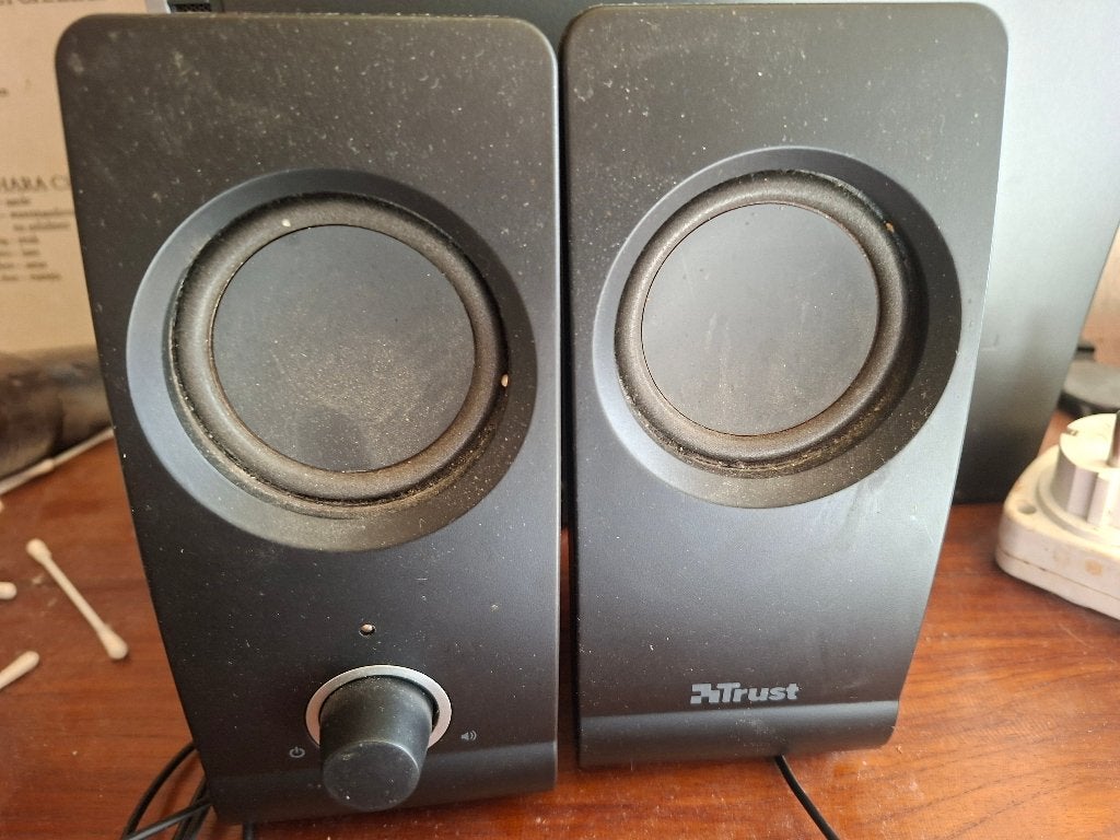 pc-luidsprekers, Computers en Software, Pc speakers, Ophalen, Gebruikt, Audiokanaal 2, Trust