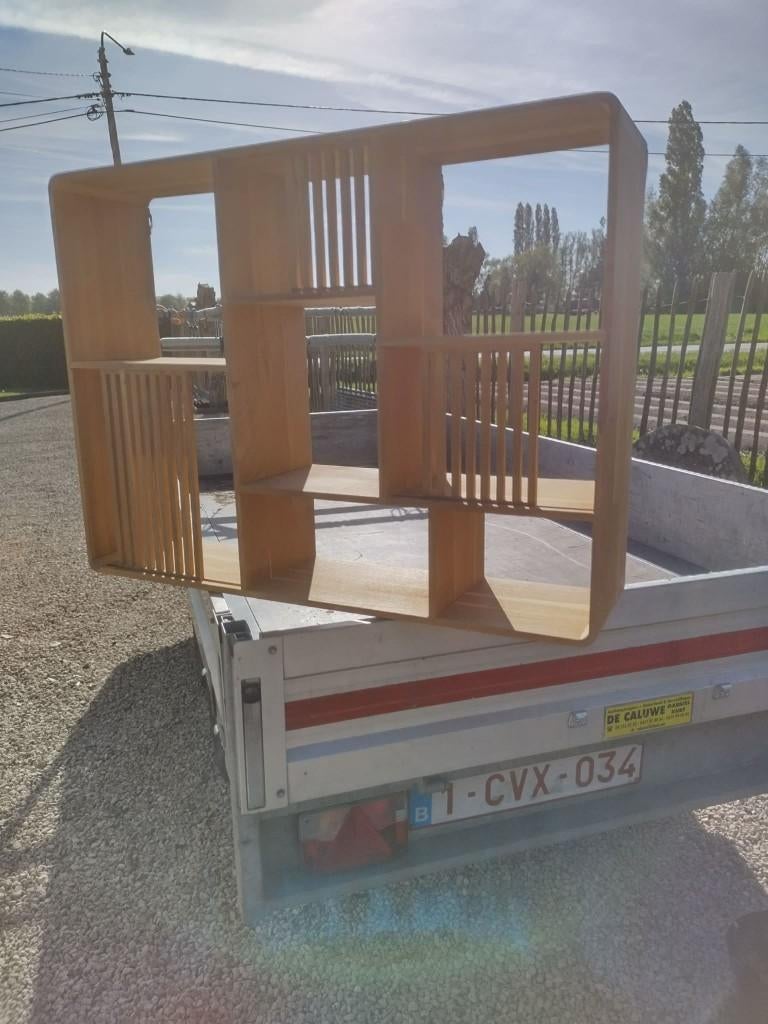 houten wandrek van Maison du monde, Huis en Inrichting, Woonaccessoires | Wandplanken en Boekenplanken, Zo goed als nieuw, Ophalen