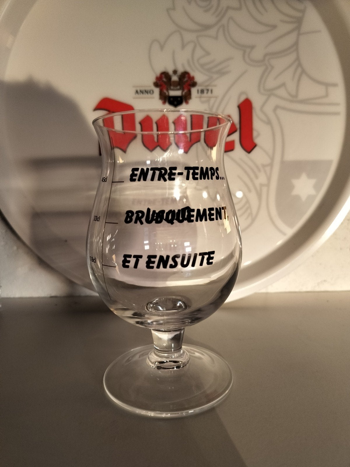 Lunettes Duvel, Enlèvement ou Envoi