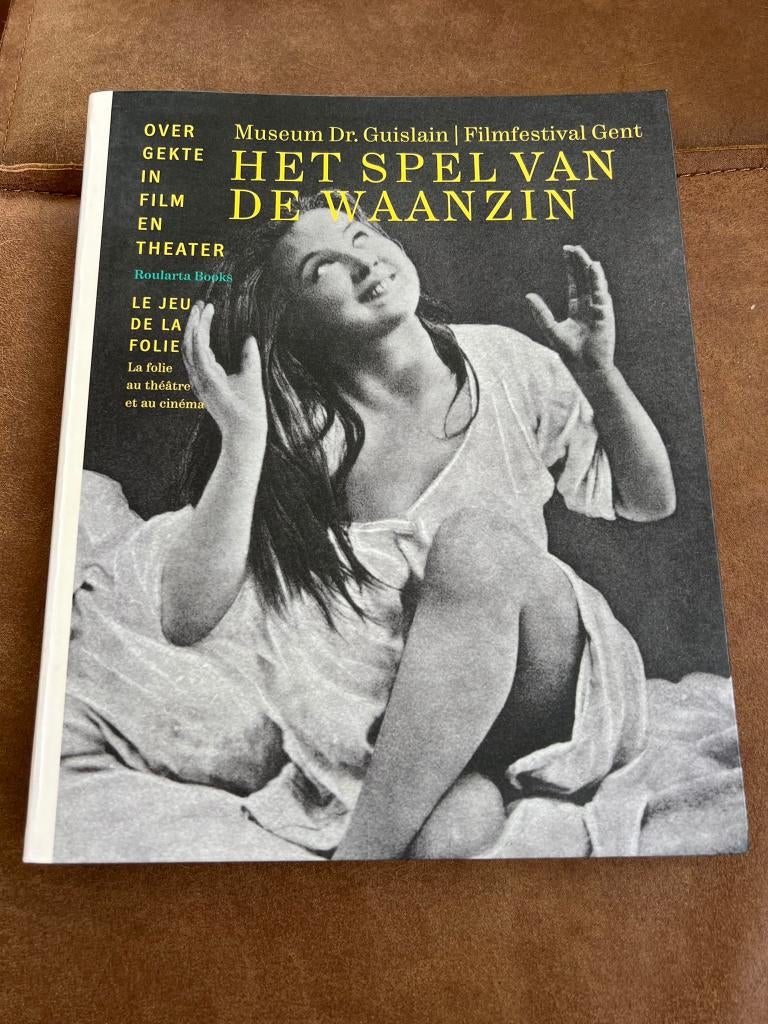 Het spel van de waanzin, over gekte in film en theater - Fil, Boeken, Film, Tv en Media, Zo goed als nieuw, Vakgebied of Filmindustrie
