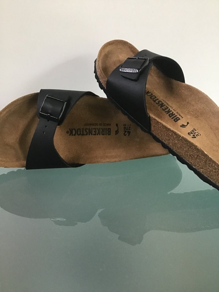 Birkenstock Nieuw 42 | zwart Madrid | Gratis verzenden, Slippers, Zwart, Nieuw, Ophalen of Verzenden