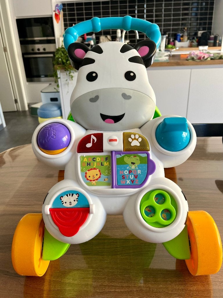 Fisher Price zebra loopwagentje, Kinderen en Baby's, Ophalen, Gebruikt, Overige typen