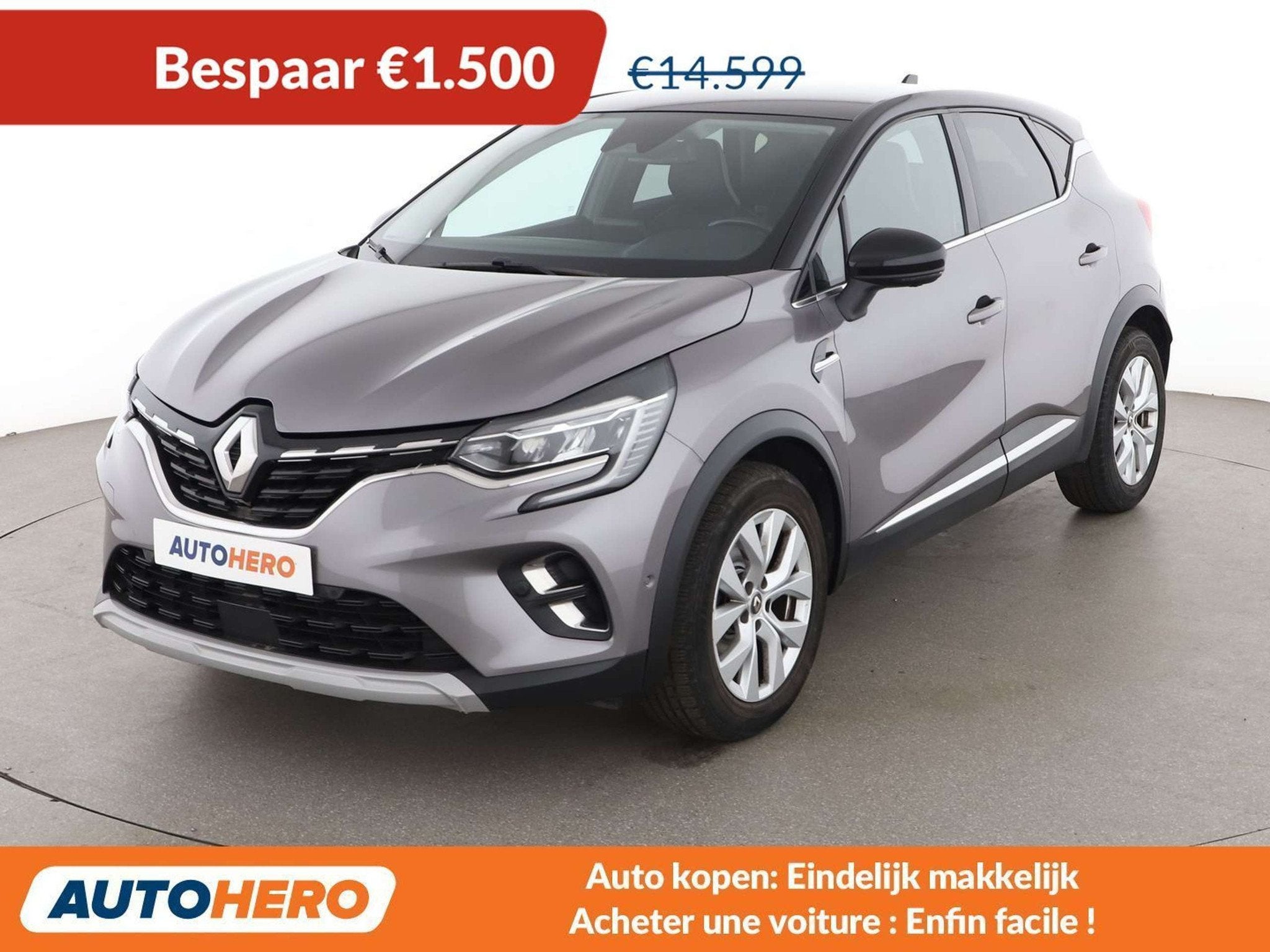 Renault Captur 1.5 BLUE dCi Intens (bj 2020, automaat), Auto's, Lichtsensor, Gebruikt, 116 pk, 5 deurs