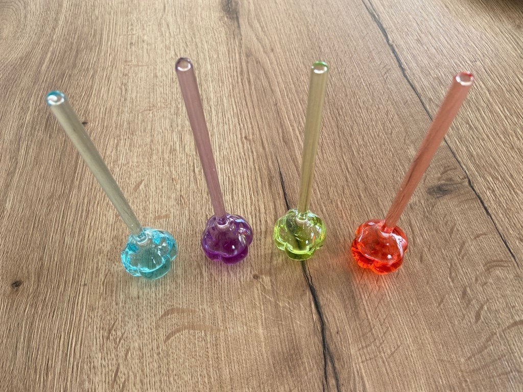 4 vintage cocktailcoolers uit de periode 1965 - 1975, Verzamelen, Glas en Drinkglazen, Ophalen of Verzenden, Zo goed als nieuw