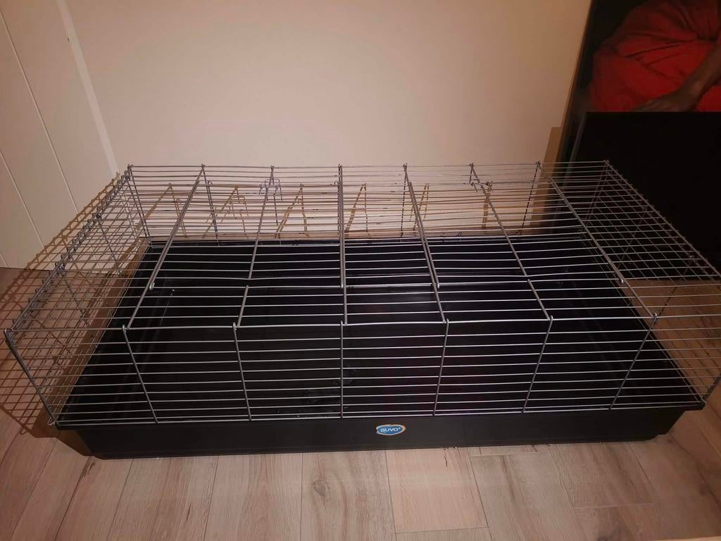 Konijnen kooi, Dieren en Toebehoren, Ophalen, Zo goed als nieuw, 110 cm of meer, Kooi