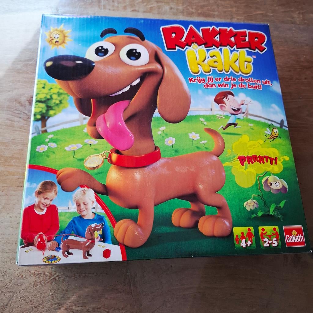 gezelschapsspel: nieuw : rakker kakt, Hobby en Vrije tijd, Ophalen, Nieuw, Goliath