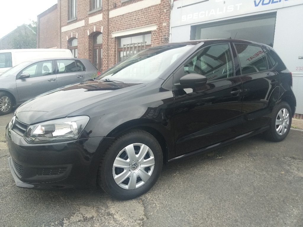 NIEUW BINNEN VW POLO MET MAAR 51.258KM SUPER MOOIE STAAT., Auto's, Volkswagen, Voorwielaandrijving, Euro 5, Stof, Zwart