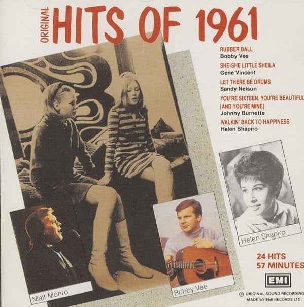 Various - Hits Of 1961   - CD -, CD & DVD, CD | Pop, Enlèvement ou Envoi