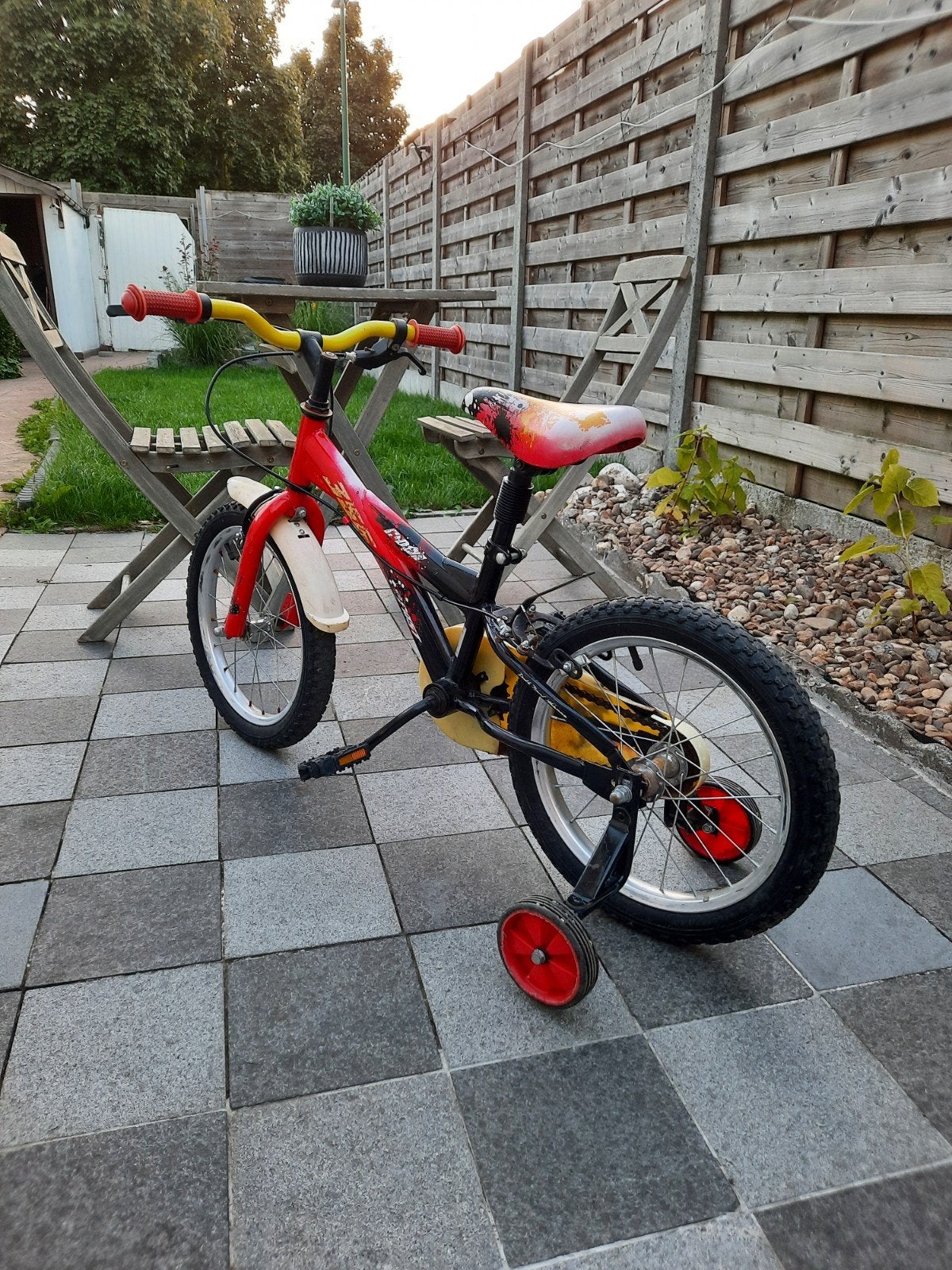 kinder fiets, Ophalen, Gebruikt