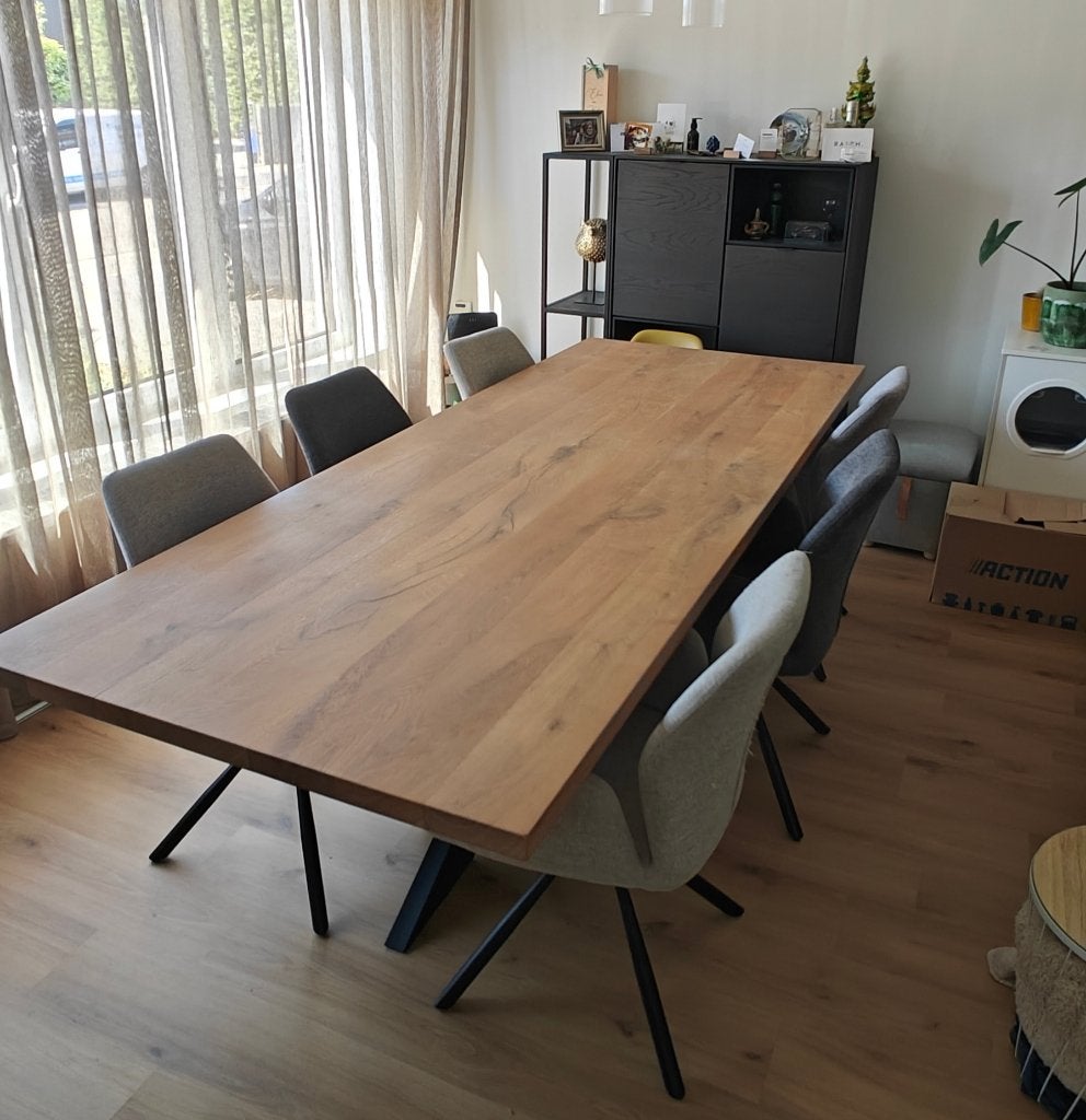 Table en chêne, Chêne, Comme neuf, Enlèvement, 50 à 100 cm