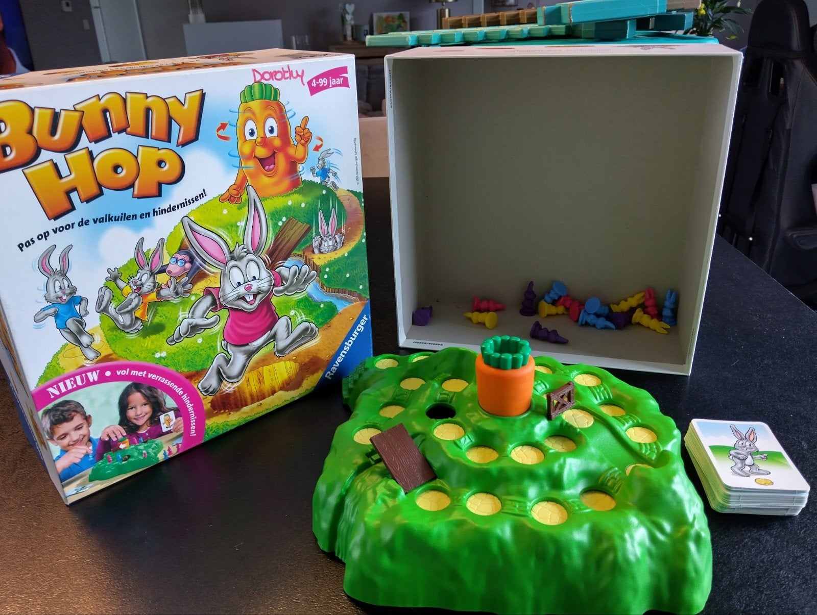 Bunny hop spel, Hobby en Vrije tijd, Gezelschapsspellen | Overige, Ophalen of Verzenden