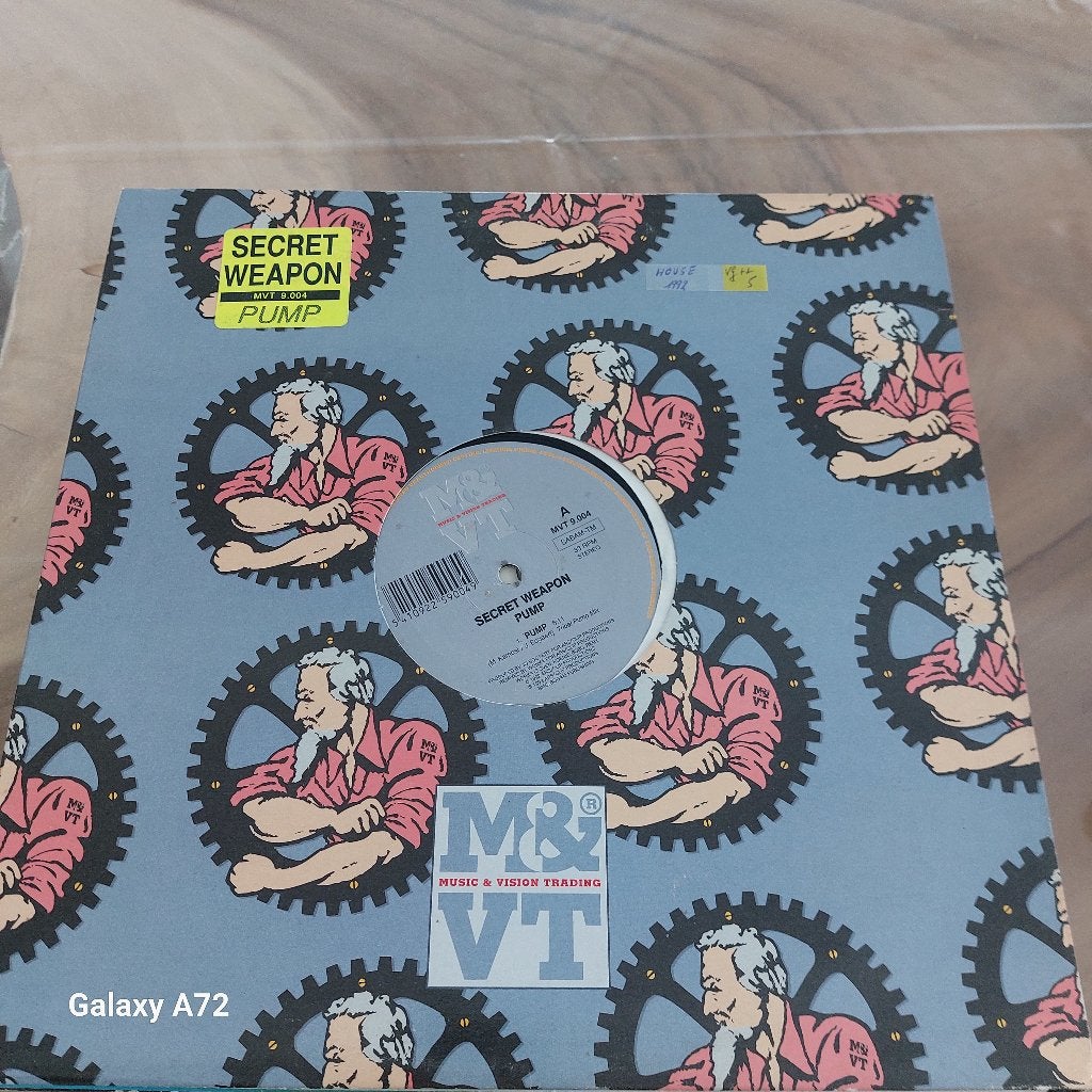 secret weapon pump 12 inch maxi, CD & DVD, Vinyles | Dance & House, 12 pouces, House, Enlèvement ou Envoi, Utilisé
