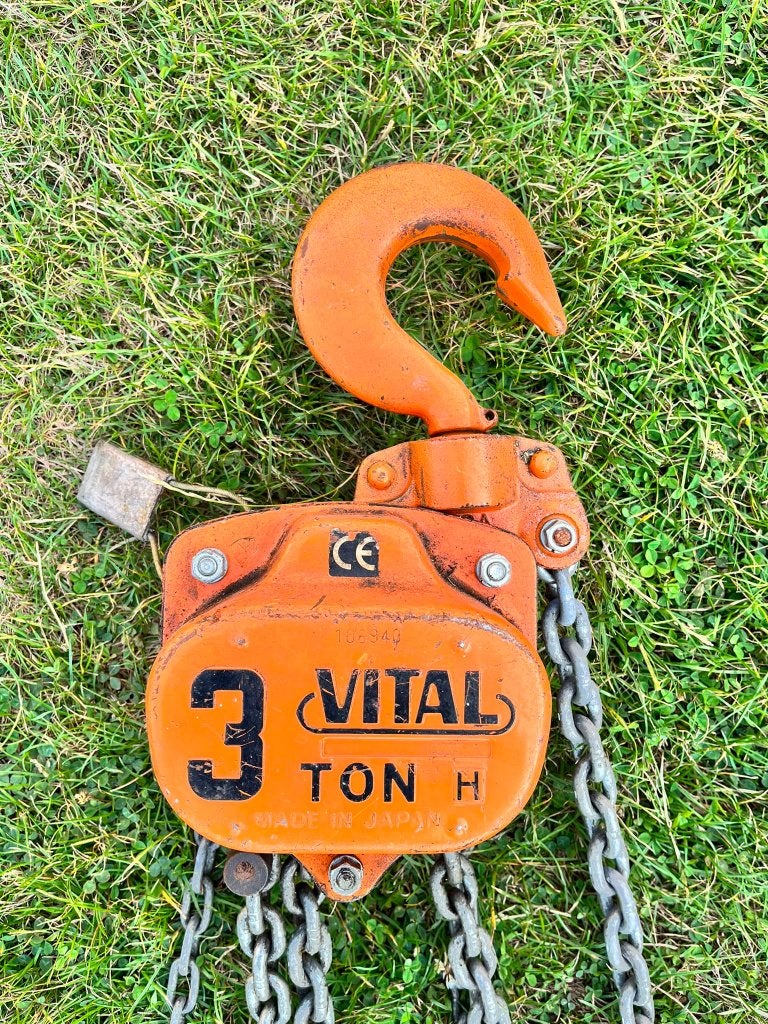 Kettingtakel 3Ton VITAL (5m), Ophalen, Gebruikt, Handmatig