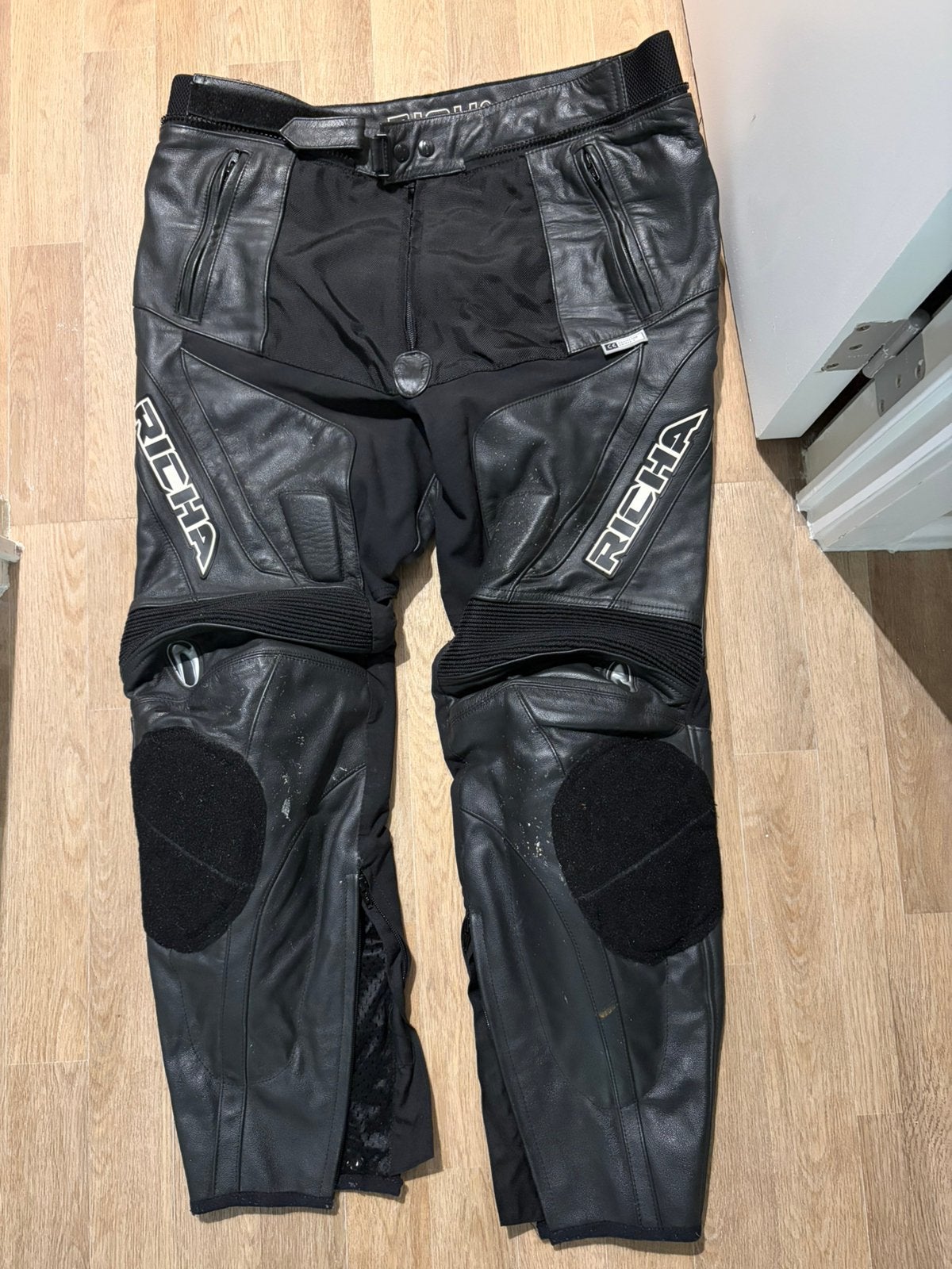 Richa motorbroek, Motoren, Ophalen, Tweedehands, Heren, Broek | leer