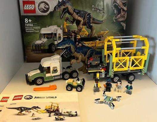 LEGO Jurrasic world - Allosaurus transporteur - 76966, Enlèvement ou Envoi, Comme neuf, Ensemble complet, Lego