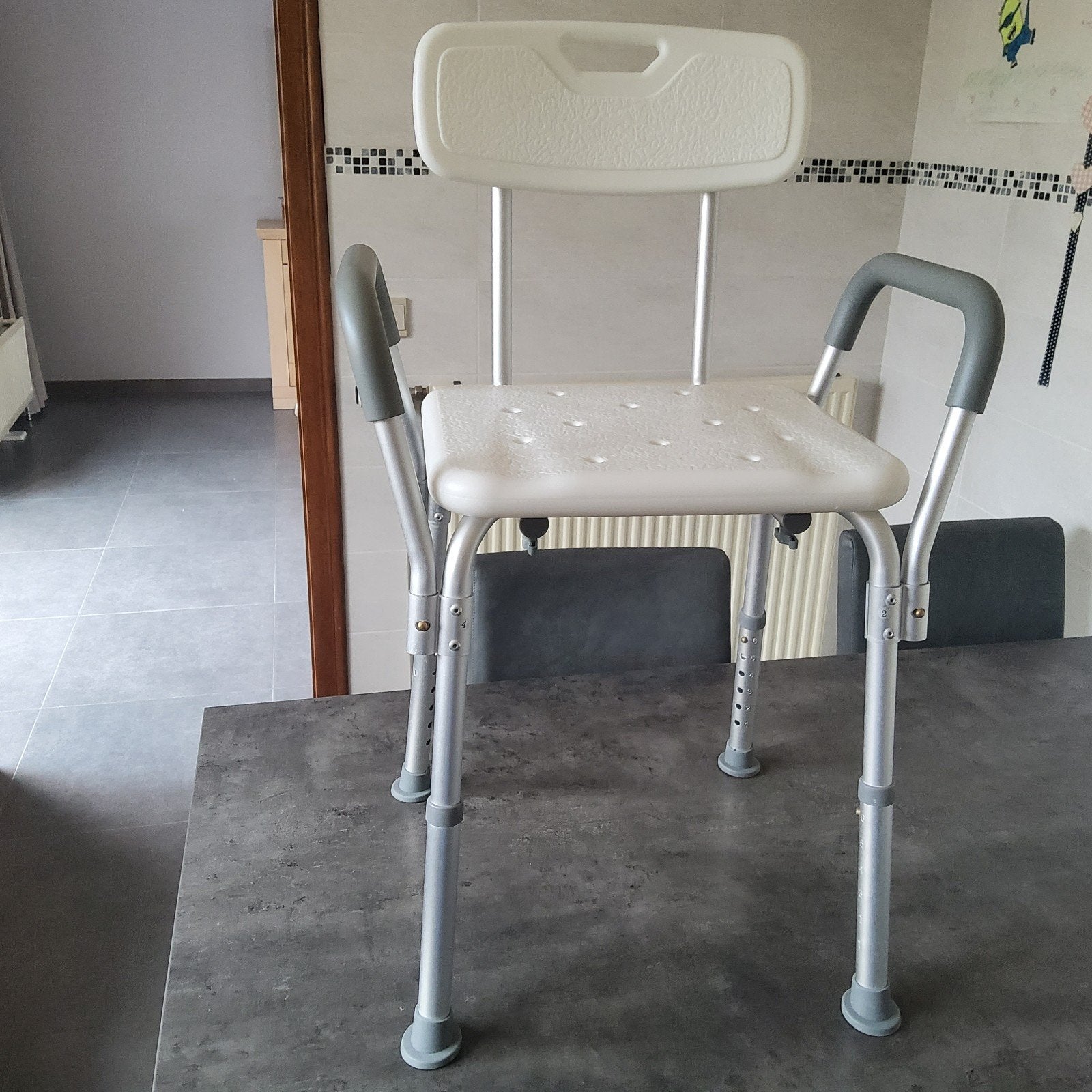 Douche stoel verstelbaar in hoogte, Diversen, Ophalen