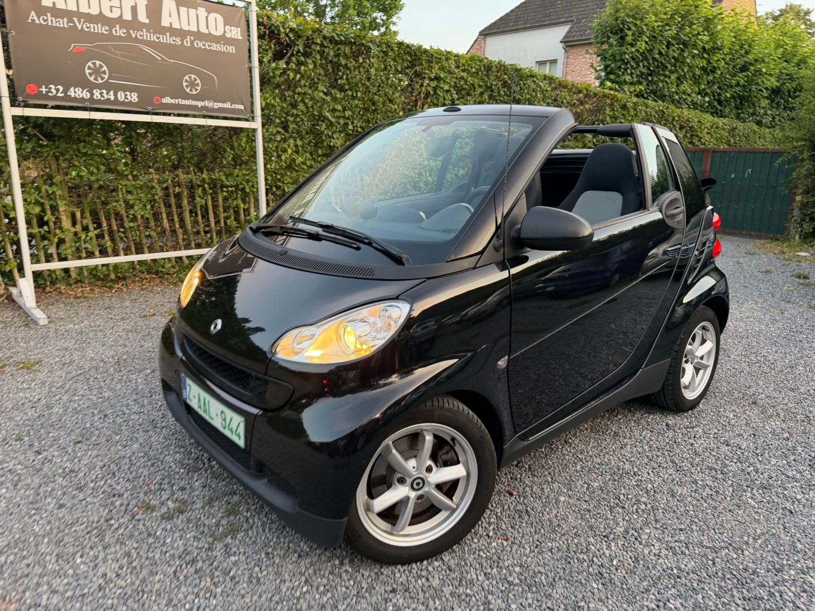 SMART FORTWO CABRIOLET 1.0 ESSENCE 52.KW. Euro 5. 64.813.KM, Autos, Euro 5, Achat, Entreprise, Carnet d'entretien