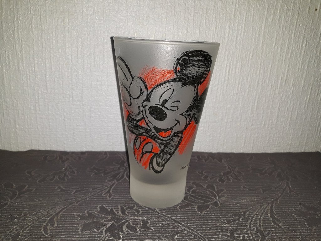 Verre Mickey Mouse, Collections, Enlèvement ou Envoi, Mickey Mouse, Comme neuf, Service