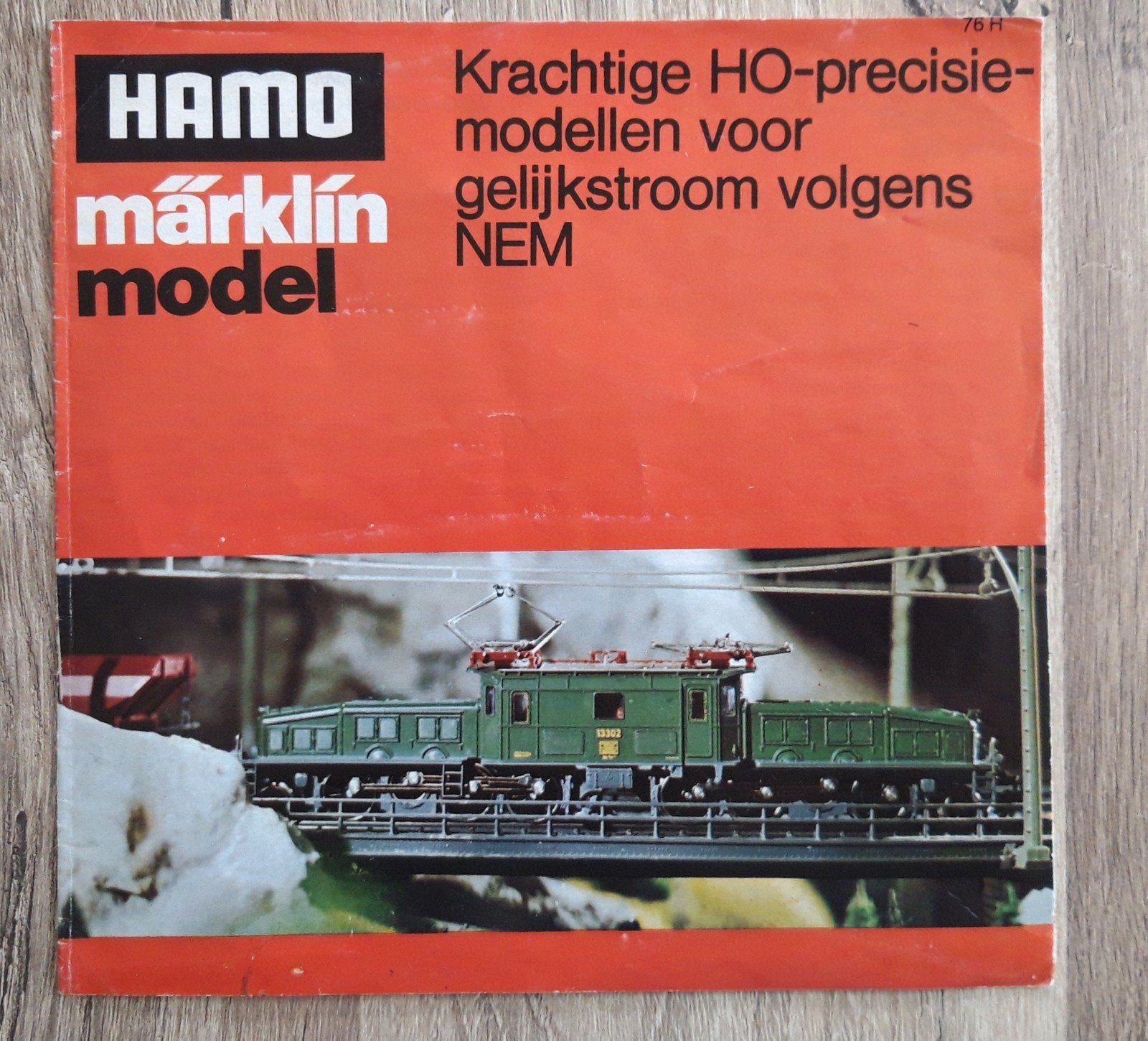 Hamo/Marklin  folder, Hobby en Vrije tijd, Modeltreinen | H0, Ophalen of Verzenden