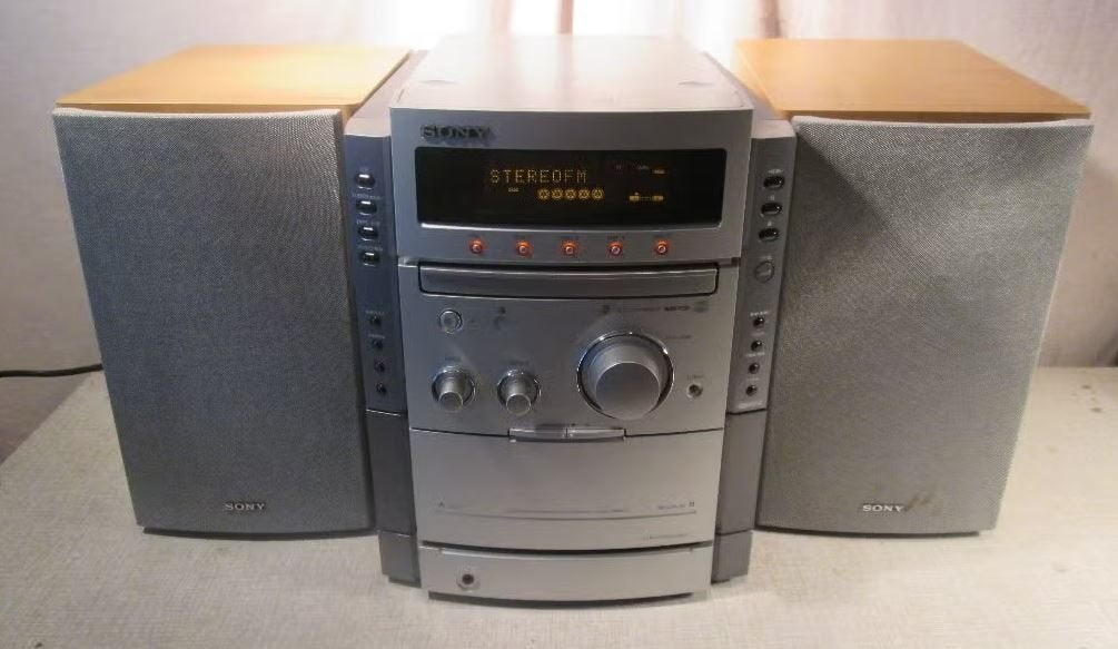 Prima Stereoset van Sony met boxen, Ophalen of Verzenden, Zo goed als nieuw, Cassettedeck, Sony