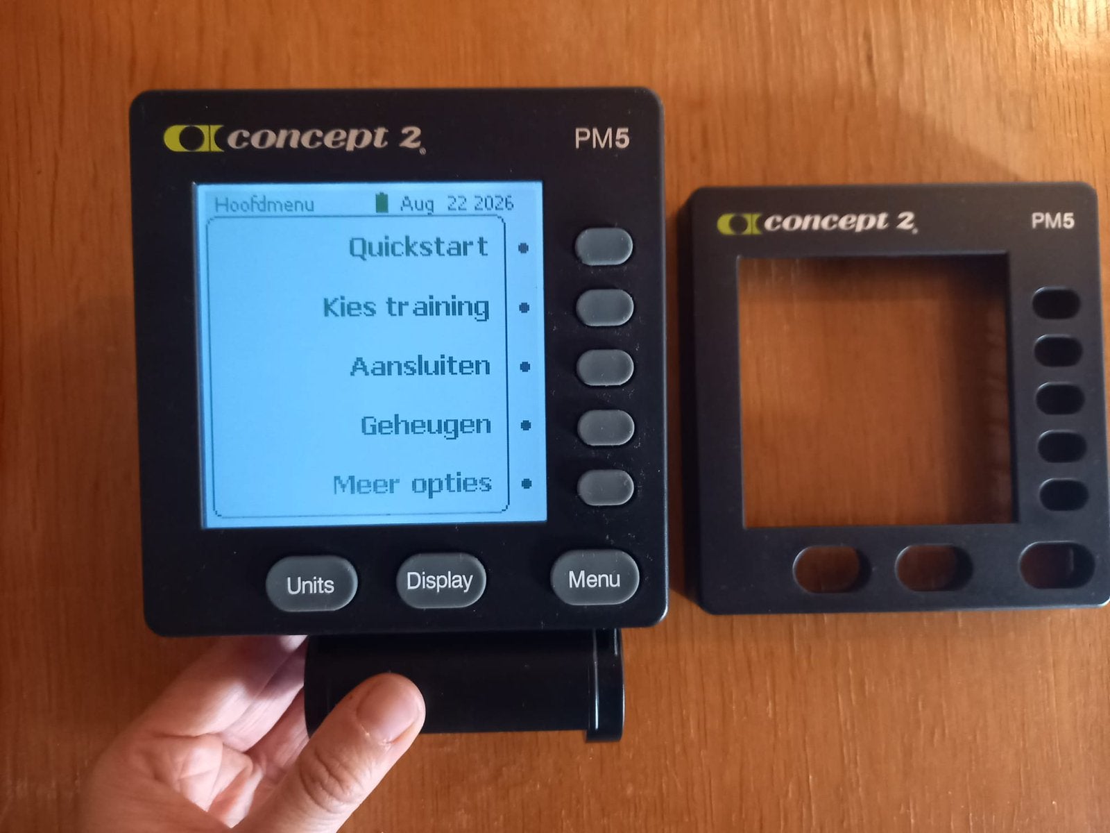 Concept 2 pm5 performance monitor, Sport en Fitness, Fitnessapparatuur, Ophalen, Gebruikt, Overige materialen, Overige typen