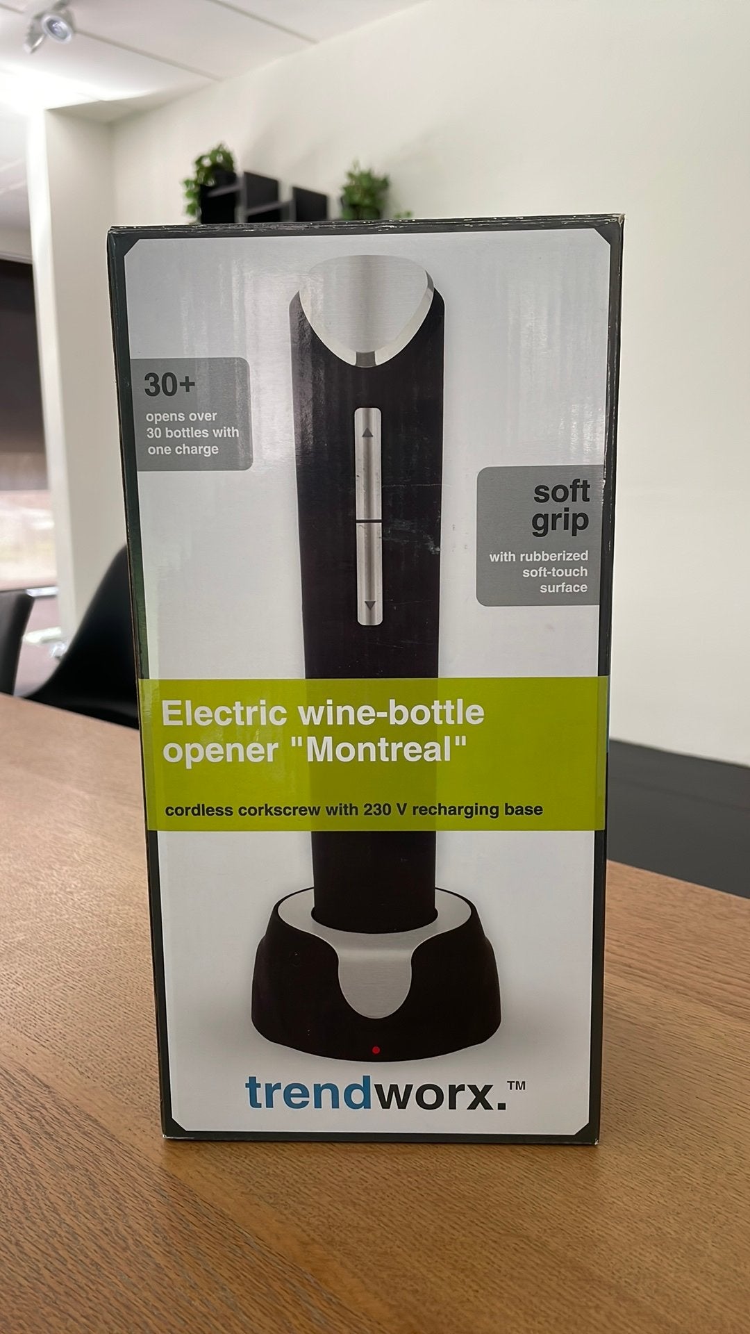 Elektrische wijn fles opener Trendworx, Ophalen, Nieuw