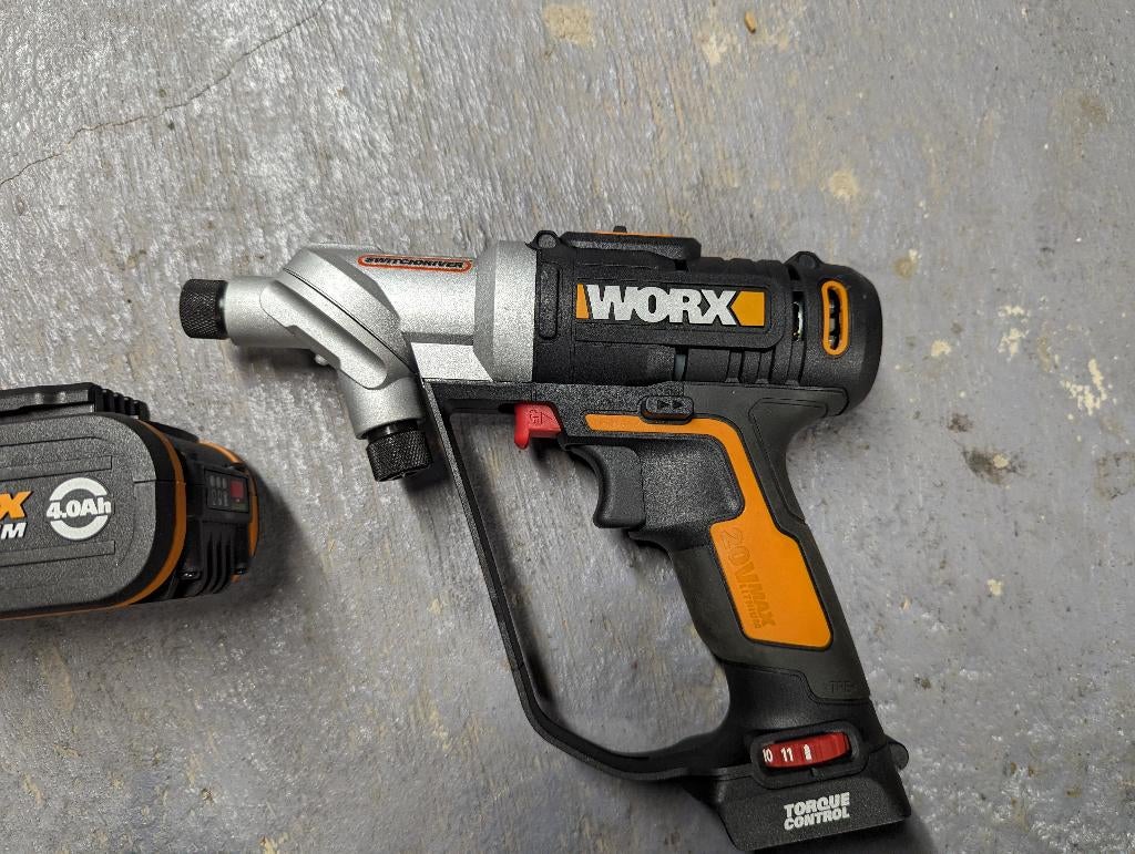 worx switchdriver schoefmachine, Ophalen, Zo goed als nieuw, Boor- en Schroefmachine