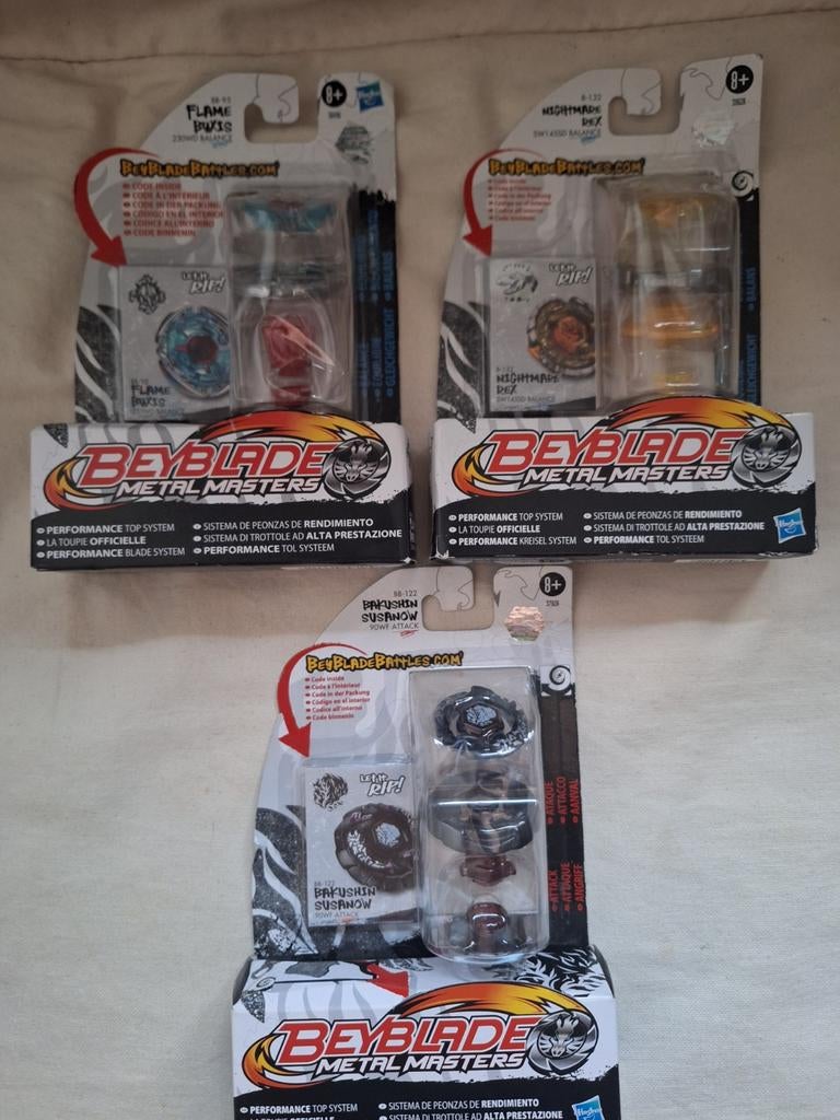 Beyblades Nouveau, Enlèvement, Neuf