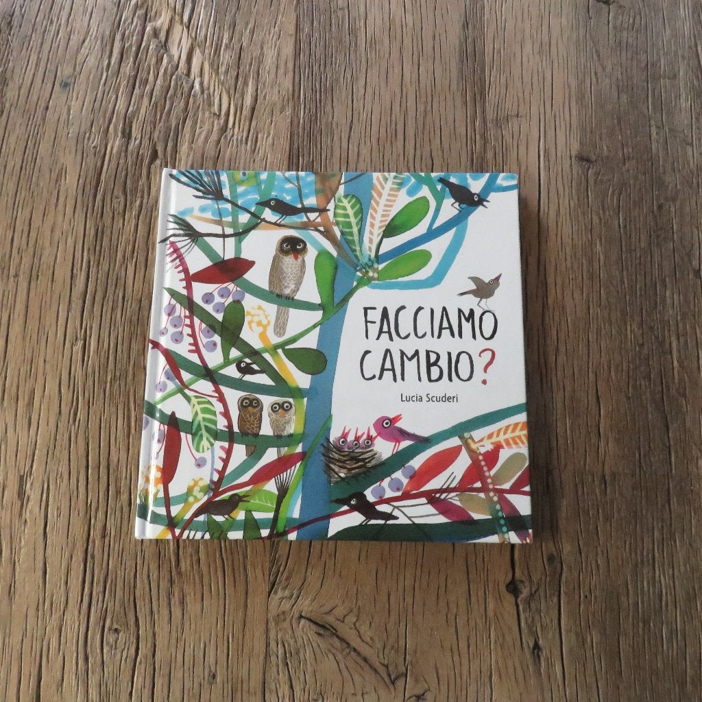 Lucia Scuderi Facciamo cambio?, Livres, Enlèvement ou Envoi, Livre d'images