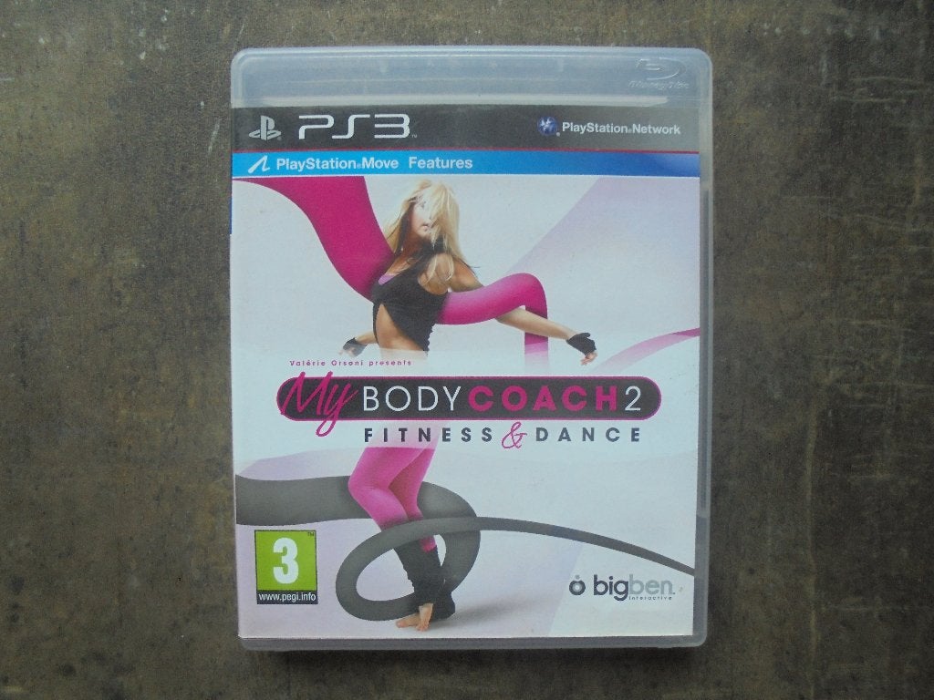 My Body Coach 2 Fitness & Dance voor PS3 (zie foto's), Consoles de jeu & Jeux vidéo, Enlèvement ou Envoi, 1 joueur, Utilisé, À partir de 3 ans