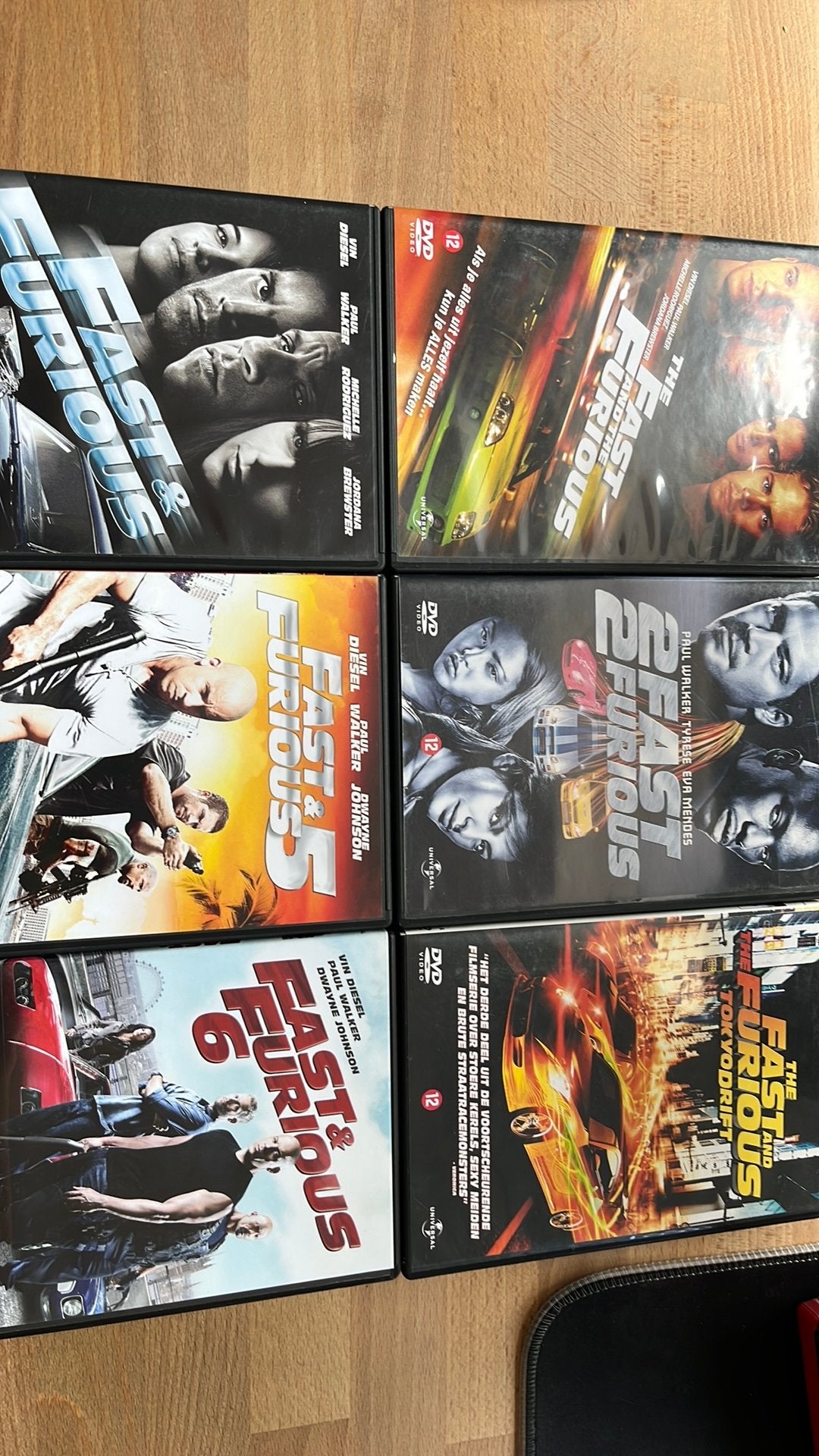 DVD - 6 Movies - Fast & Furious 1 tem 6, Enlèvement, Comme neuf