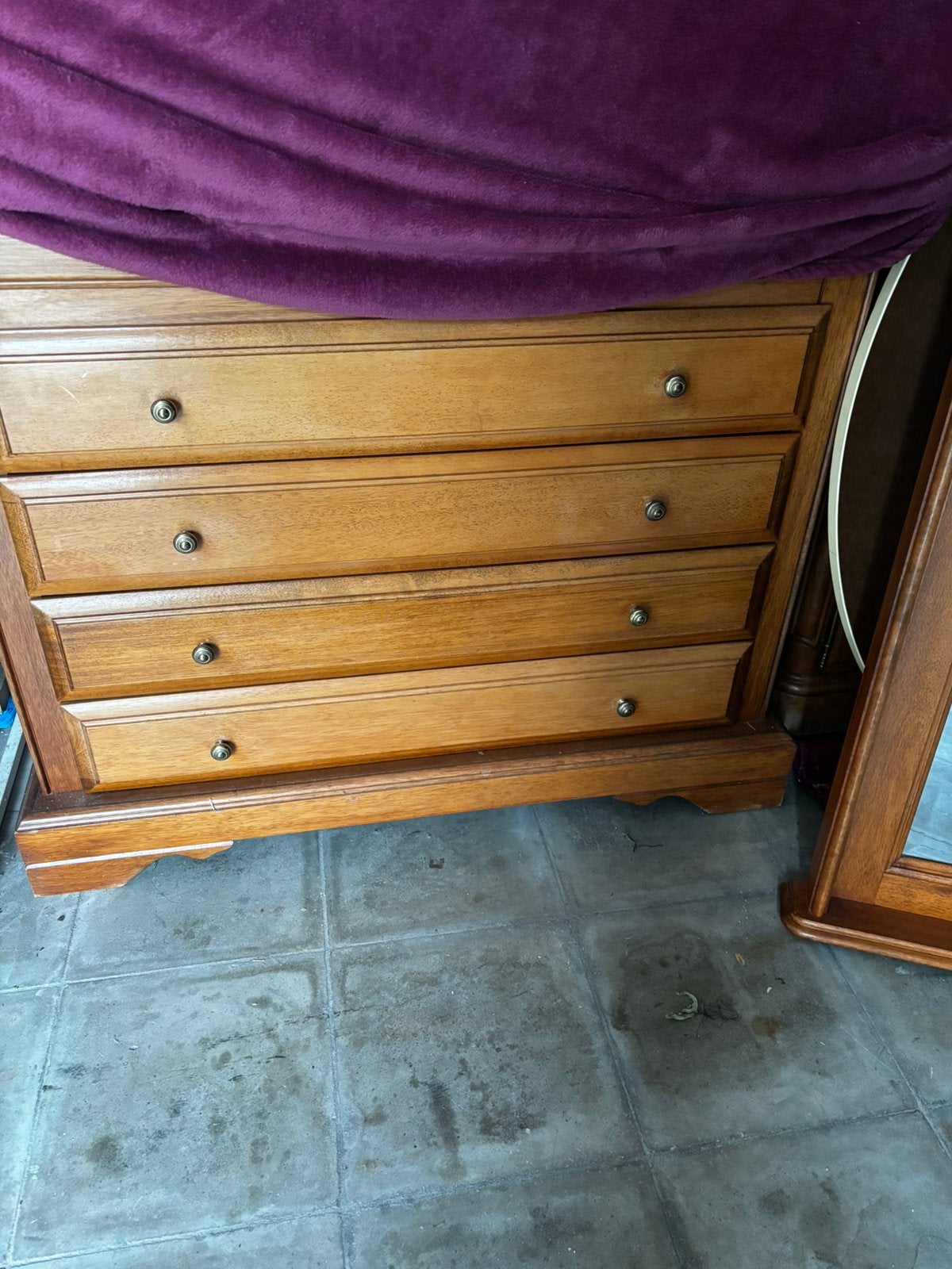 Commode et miroir, Enlèvement, Comme neuf