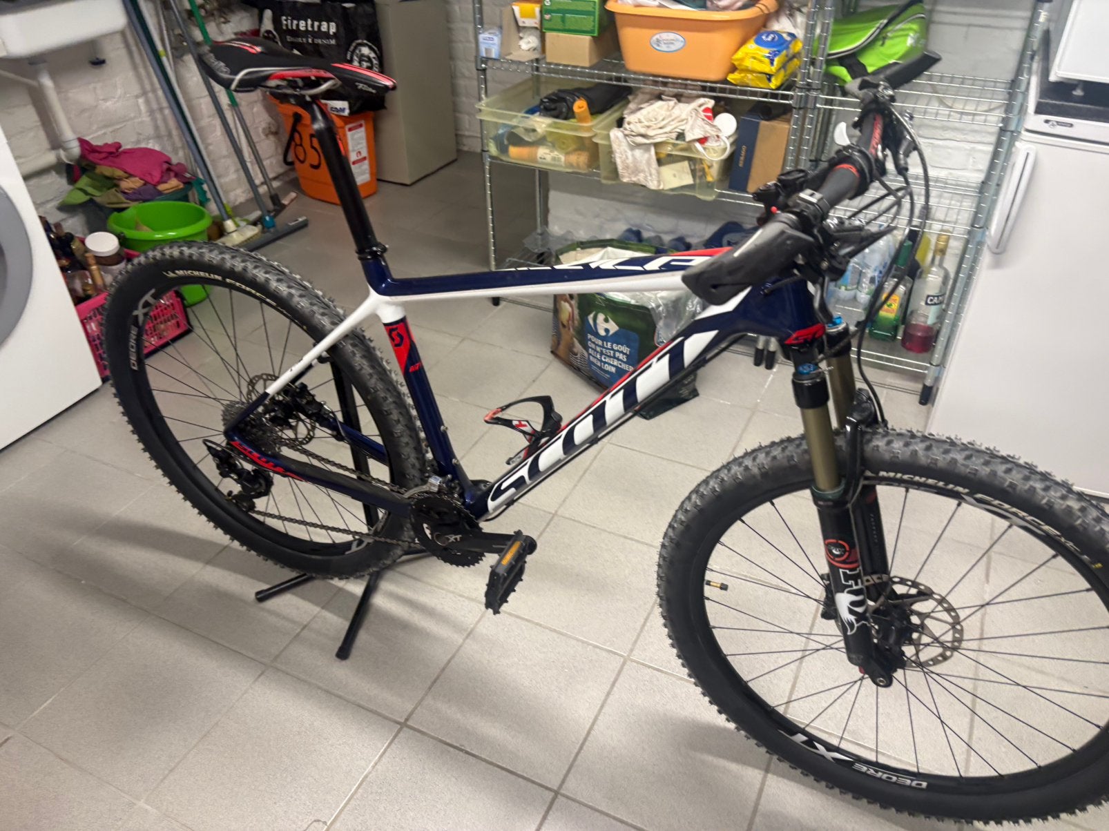 Vtt Scott Scale 710 Carbone  27,5. L, Vélos & Vélomoteurs, Autres marques, Enlèvement, Hommes, Frein à disque